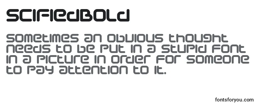SciFiedBold Font