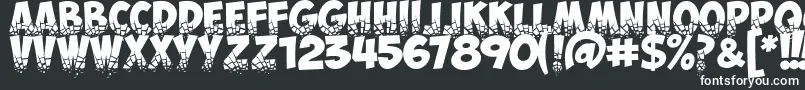 ObelixproBrokenCyr Font – White Fonts