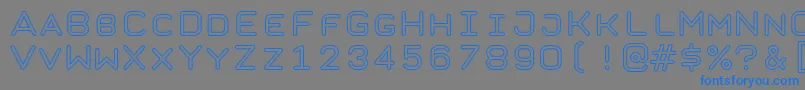Saiba mais sobre a fonte TaurusMonoOutlineRegular Fonte TaurusMonoOutlineRegular – fontes azuis em um fundo cinza