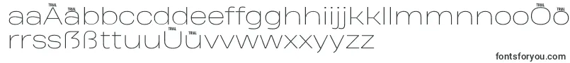 HeadingProWideThinTrial Font – German Fonts