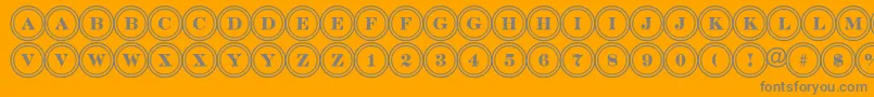 Más sobre la fuente ADiscoserifdbl fuente ADiscoserifdbl – Fuentes Grises Sobre Fondo Naranja