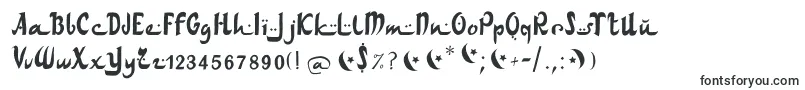 Шрифт Arabdancesmediumitalic – арт шрифты