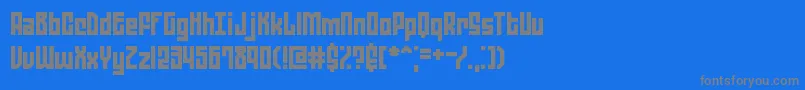 Saiba mais sobre a fonte ZephyreanBrk Fonte ZephyreanBrk – fontes cinzas em um fundo azul