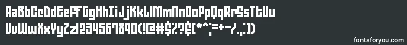 ZephyreanBrk Font – White Fonts