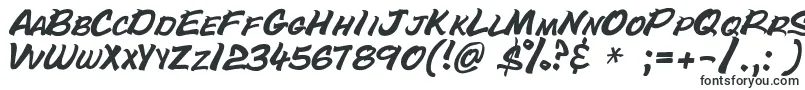 Шрифт Bottledepot – надписи красивыми шрифтами