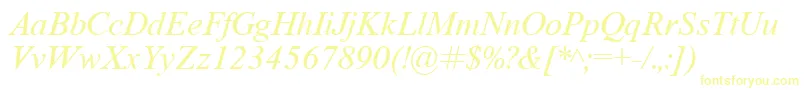 More about Tyri Font Tyri Font – Yellow Fonts on White Background
