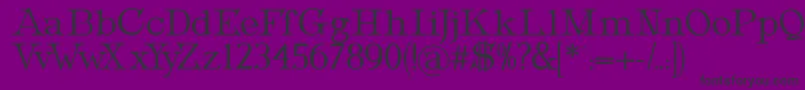 fuente MetropolianText – Fuentes Negras Sobre Fondo Morado