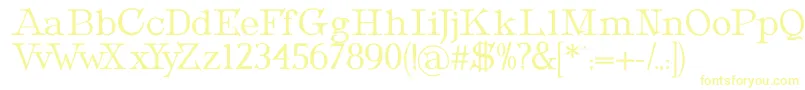 MetropolianText-Schriftart – Gelbe Schriften