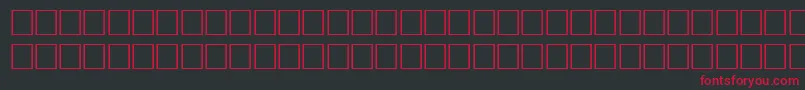 Bodfwfbi Font – Red Fonts on Black Background