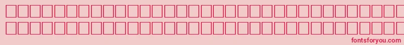 Bodfwfbi Font – Red Fonts on Pink Background