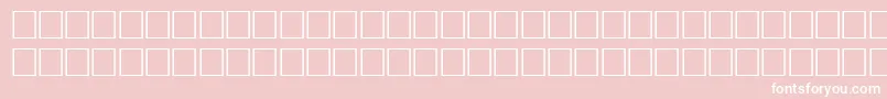 Bodfwfbi Font – White Fonts on Pink Background