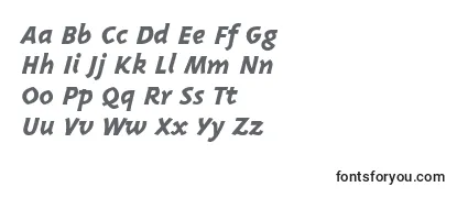 Triplexitalicextrabold-fontti