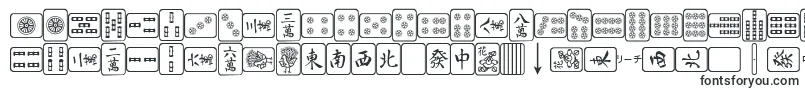 フォントMahjongPlain – Mで始まるフォント