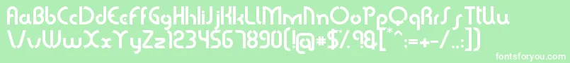Lisätietoja Sabomaster-fontista Sabomaster-fontti – valkoiset fontit vihreällä taustalla