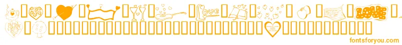 KrValentines2006Five Font – Orange Fonts