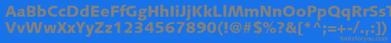 Más sobre la fuente PfsyntaxBlack fuente PfsyntaxBlack – Fuentes Grises Sobre Fondo Azul