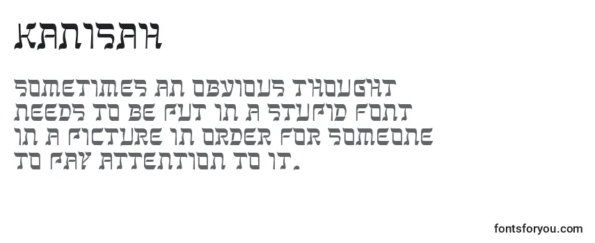 Kanisah Font