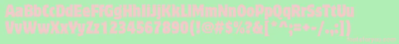 Lisätietoja MottercorpusstdCondensed-fontista MottercorpusstdCondensed-fontti – vaaleanpunaiset fontit vihreällä taustalla