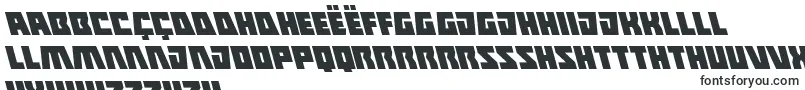 フォントHalfshellheroleft – にゃんじゃフォント