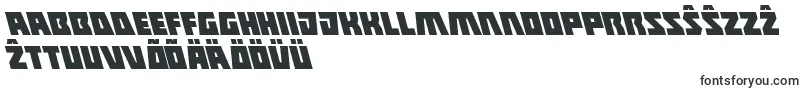 フォントHalfshellheroleft – エストニアのフォント