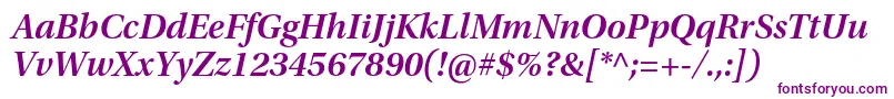 UtopiastdSemiboldsubhit Font – Purple Fonts