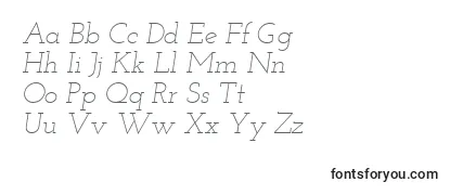 Josefinslab Lightitalic Font