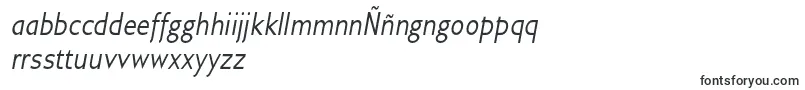 GilliusadfConditalic-Schriftart – philippinische Schriften