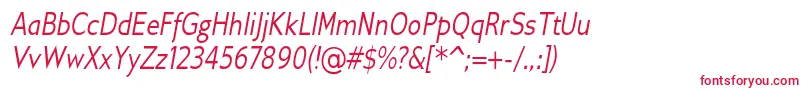 GilliusadfConditalic Font – Red Fonts