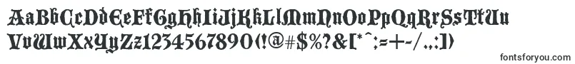 Шрифт Blackwoodcastle – оригинальные шрифты