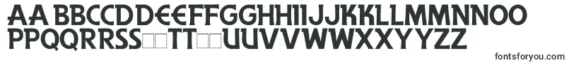 Шрифт AndersonTheSecretService – румынские шрифты