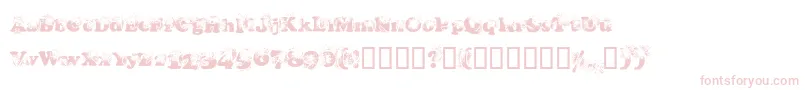 Coopdevi Font – Pink Fonts on White Background