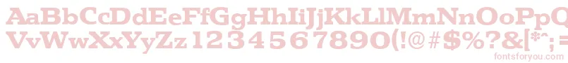 PenthouseserialXboldRegular Font – Pink Fonts