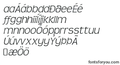 Teenlight ffy font – icelandic Fonts