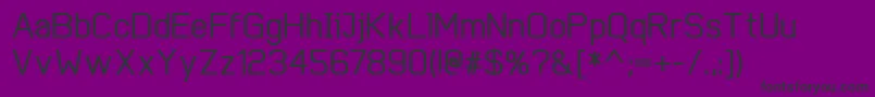 CobolBold Font – Black Fonts on Purple Background