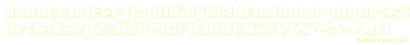 Voortrekker3Dc Font – Yellow Fonts