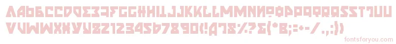 NyetSemiCondensed Font – Pink Fonts on White Background