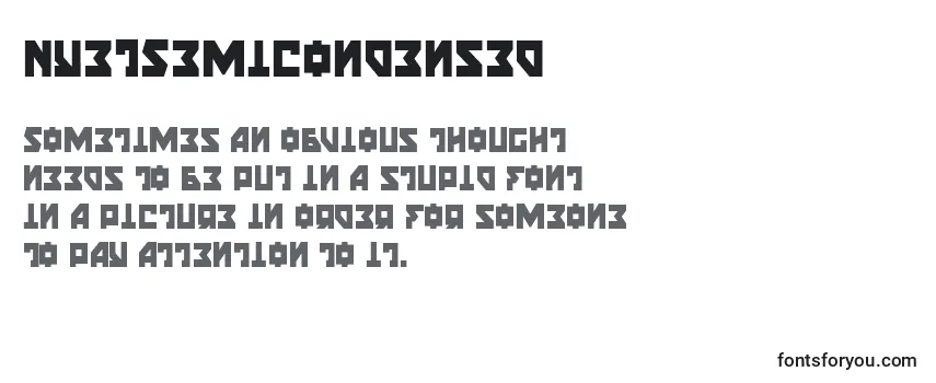NyetSemiCondensed Font