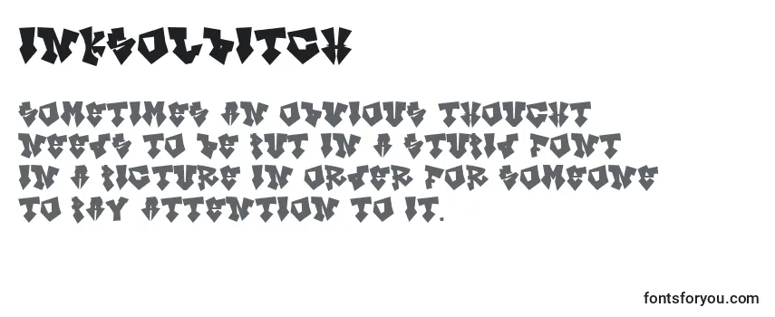 InksOlBitch Font