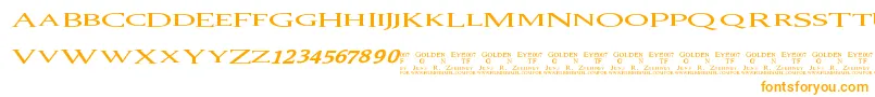 007Goldeneye Font – Orange Fonts