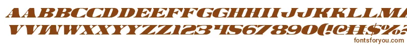 Legalv2i Font – Brown Fonts on White Background