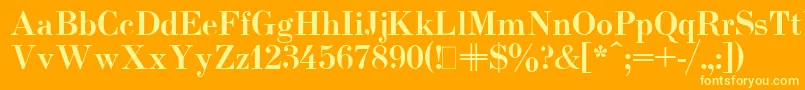 fuente UsualNewBold.001.001 – Fuentes Amarillas Sobre Fondo Naranja