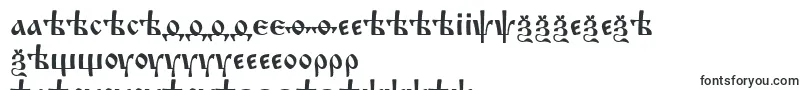 フォントIzh – セソト文字