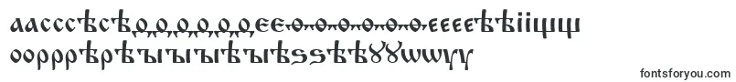 Шрифт Izh – валлийские шрифты