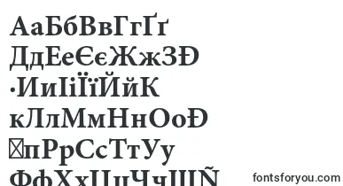 MinionproBoldcapt font – ukrainian Fonts