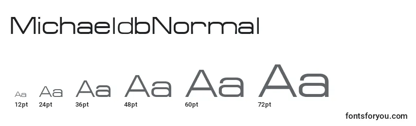 MichaeldbNormal Font Sizes
