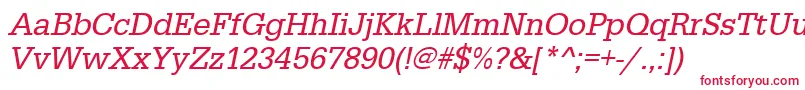 UrwegyptiennetnarOblique Font – Red Fonts