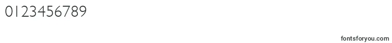 Humanist521LightBt Font – Fonts for Numbers and Digits