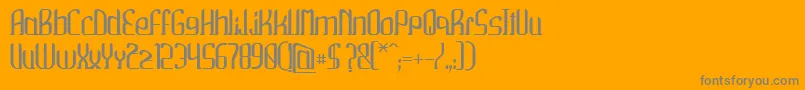 Подробнее о шрифте Wako Шрифт Wako – серые шрифты на оранжевом фоне