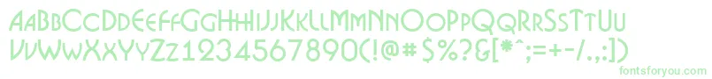 ABosanovacps Font – Green Fonts