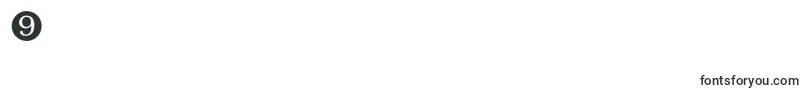 Numerals-fontti – Fontit numero 9